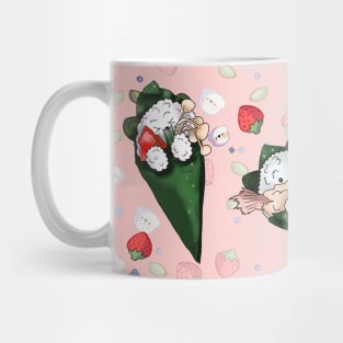 cartoon sushi temaki Mug